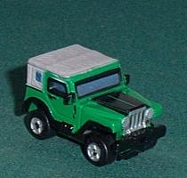 MICRO MACHINES 2006 Jeep Trail Busters Hasbro car HMM OFFROAD SUV blue 